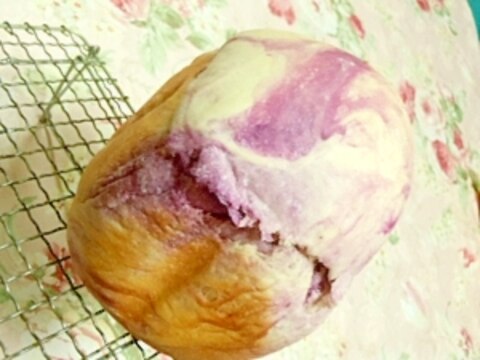 ❤紫芋ｄｅ・マーブル食パン❤